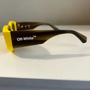 Off-White | Accessories | Off White Roundframe Tinted Yellow  display picture 1